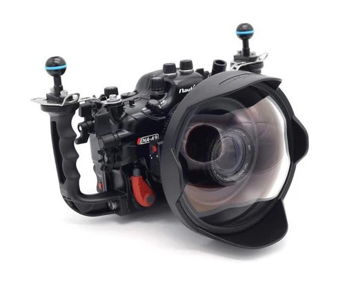 Yellow commercial diving helmet used for professional underwater operations